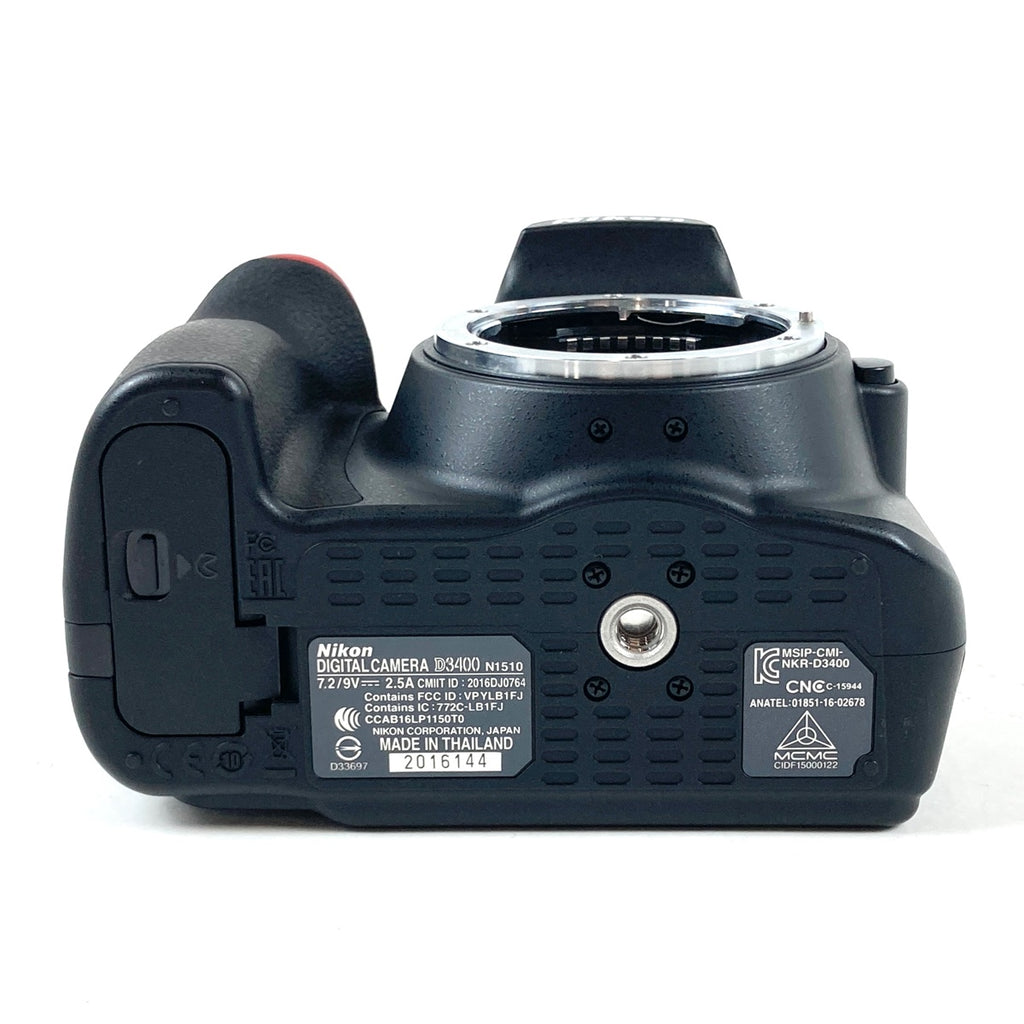 ニコン Nikon D3400 ボディ ブラック デジタル 一眼レフカメラ 【中古】cambb