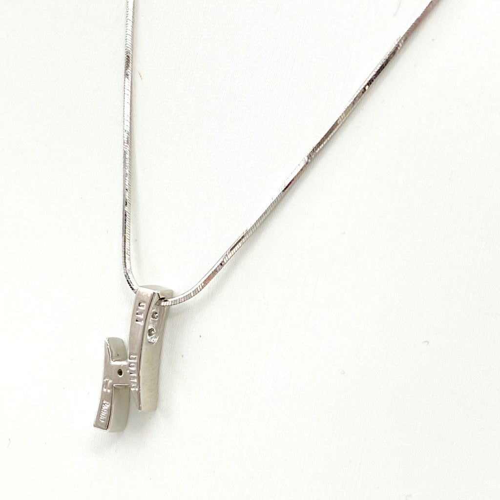 GEMCEREY ジェムケリー メレダイヤ デザインネックレス プラチナ ペンダント ネックレス Pt900 Pt850 ダイヤモンド レディース 【中古】brjwl