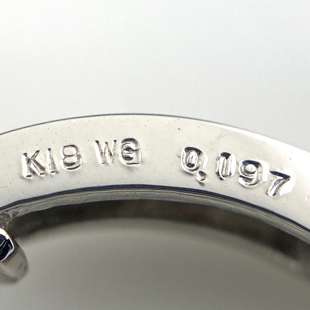 GEMCEREY ジェムケリー ダイヤモンド デザインピアス WG ホワイトゴールド ピアス K18 WG ダイヤモンド レディース 【中古】brjwl
