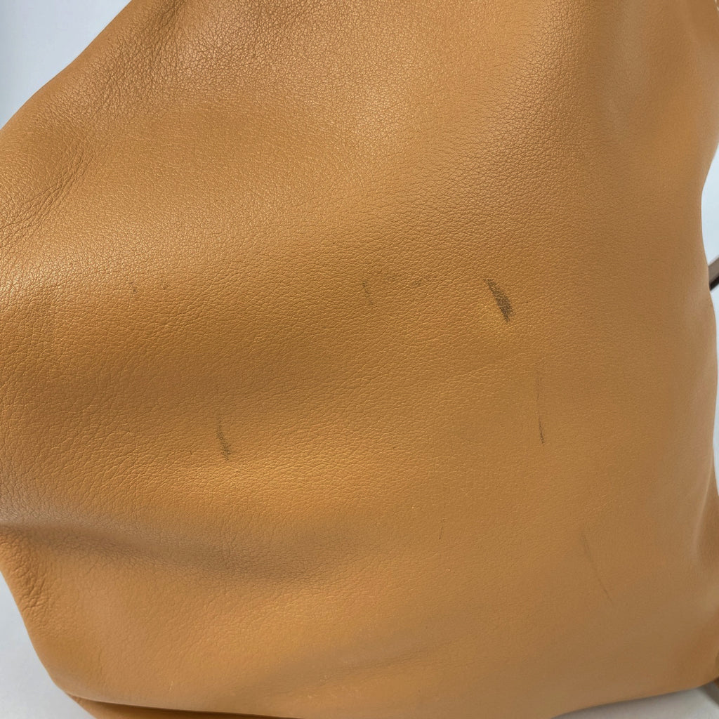 ロエベ ロゴ ショルダーバッグ ボディバッグ ショルダーバッグ レザー ブラウン レディース 【中古】brbag