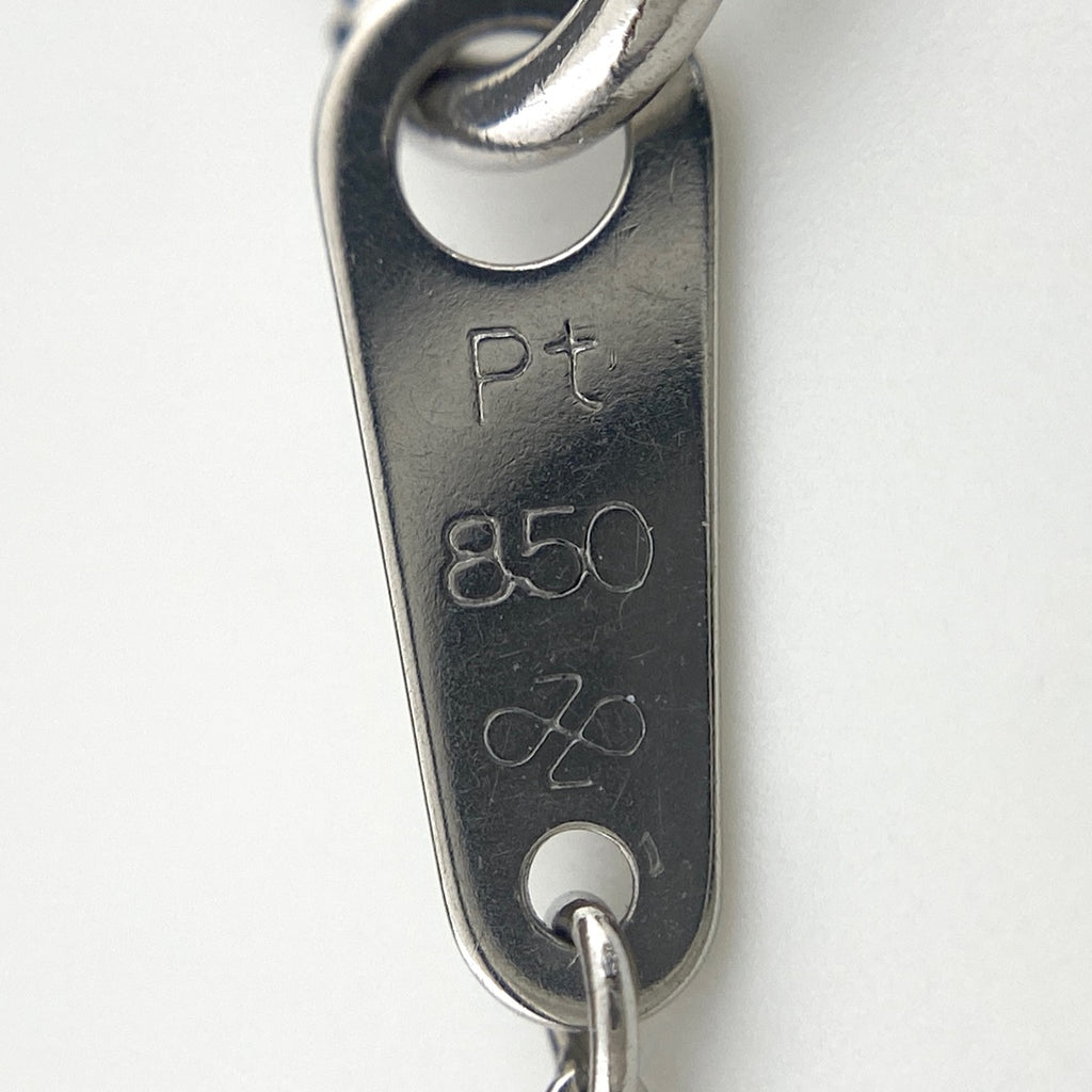 【在庫一掃】 ダイヤモンド デザインネックレス プラチナ ペンダント ネックレス Pt900 Pt850 ダイヤモンド レディース 【中古】 nbjwl
