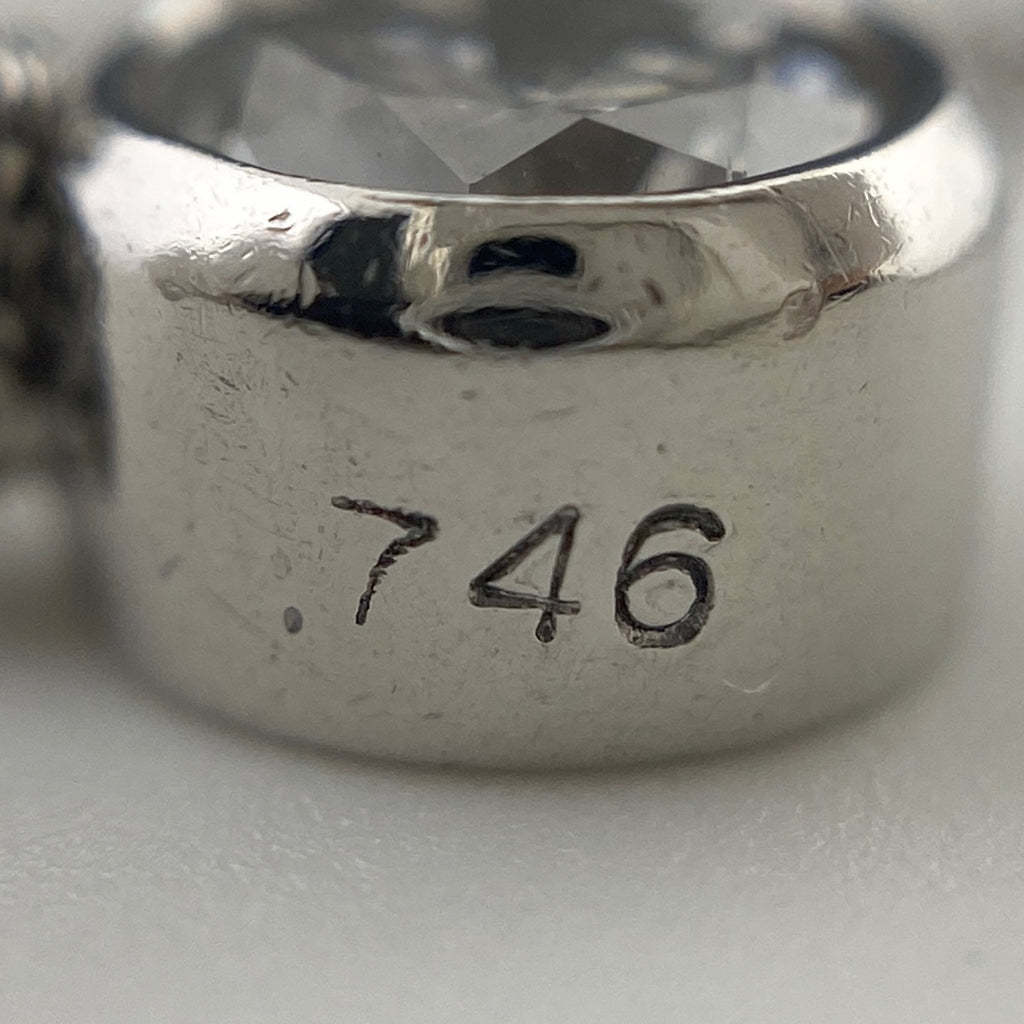 【在庫一掃】 ダイヤモンド デザインネックレス プラチナ ペンダント ネックレス Pt900 Pt850 ダイヤモンド レディース 【中古】 nbjwl
