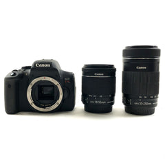 キヤノン Canon EOS Kiss X8i ダブルズームキット デジタル 一眼レフカメラ 【中古】