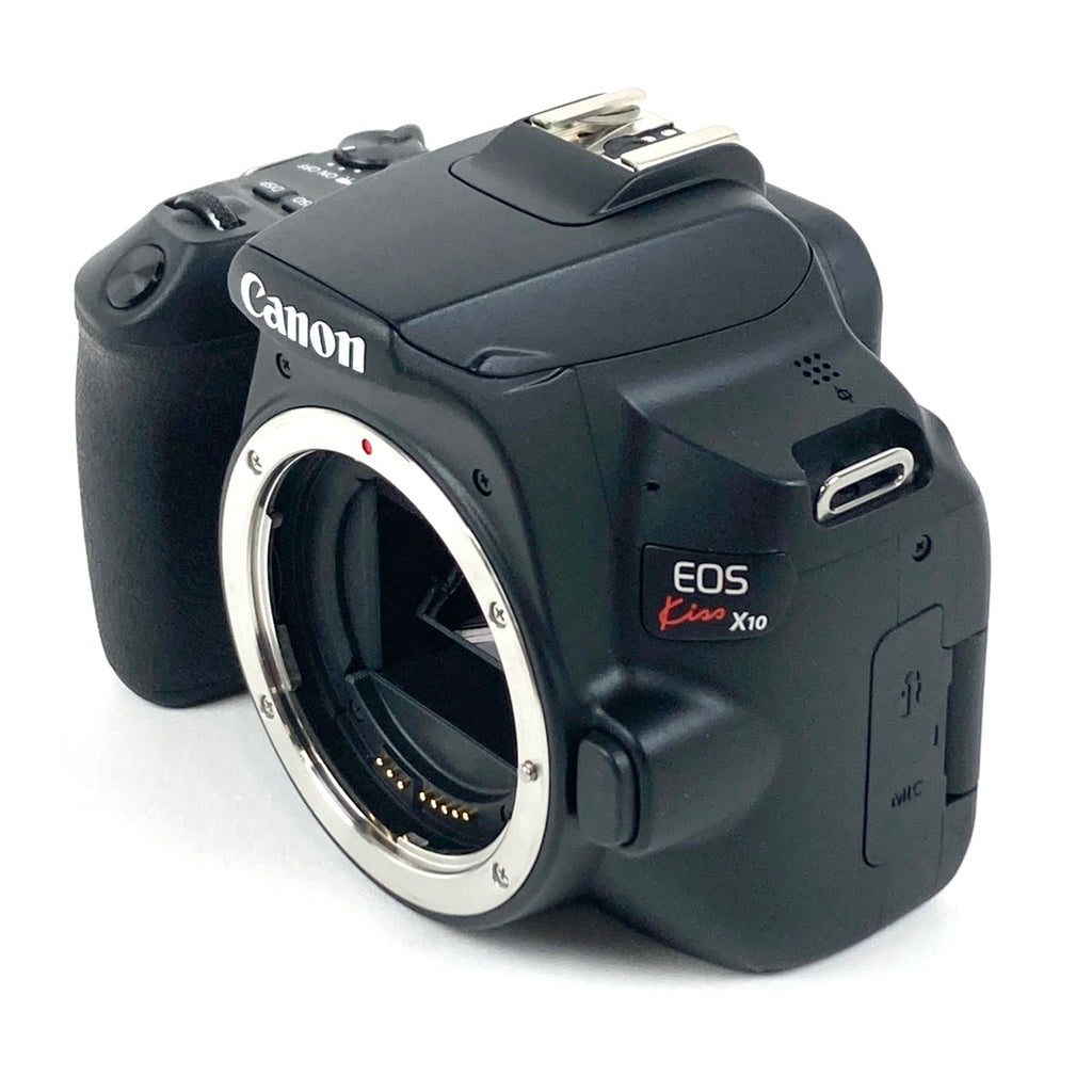 キヤノン Canon EOS Kiss X10 ダブルズームキット ブラック デジタル 一眼レフカメラ 【中古】