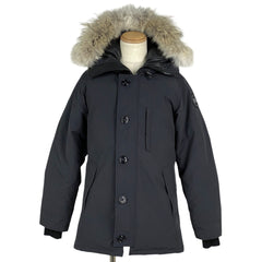 カナダグース シャトー パーカ ダウンジャケット 3426MB ブラックレーベル  Chateau Parka アウター ダウンジャケット ネイビー メンズ 【中古】 brapp