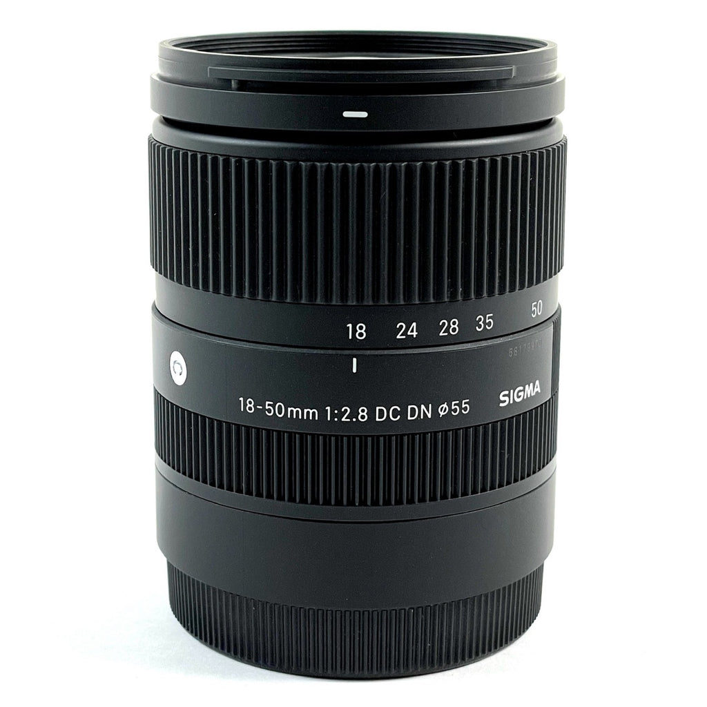 シグマ SIGMA Contemporary 18-50mm F2.8 DC DN (ソニーE/APS-C用) 一眼カメラ用レンズ（オートフォーカス） 【中古】cambb