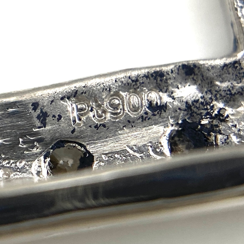 ハートモチーフ ペンダントトップ プラチナ メレダイヤ ペンダントトップ Pt900 ダイヤモンド レディース 【中古】nbjwl