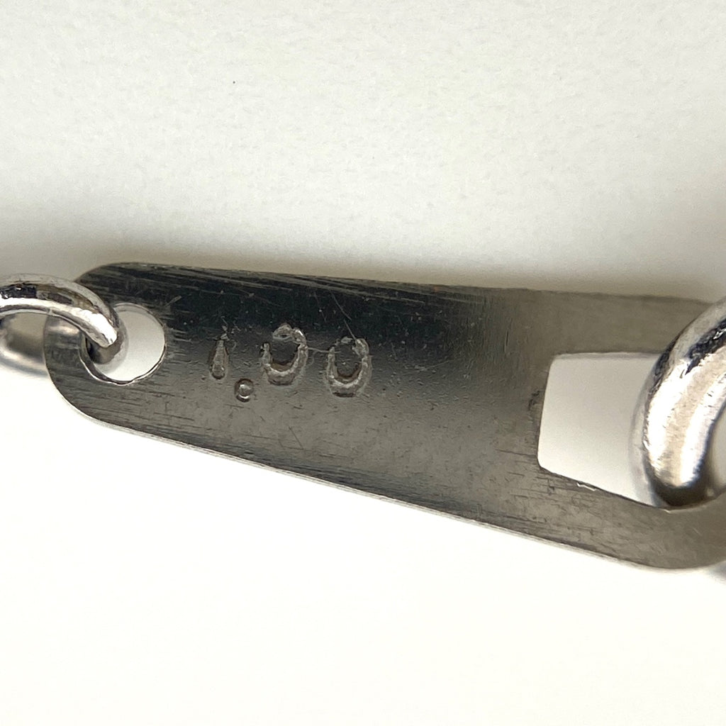 【最終値引き】 メレダイヤ デザインネックレス プラチナ ペンダント ネックレス Pt850 ダイヤモンド レディース 【中古】nbjwl