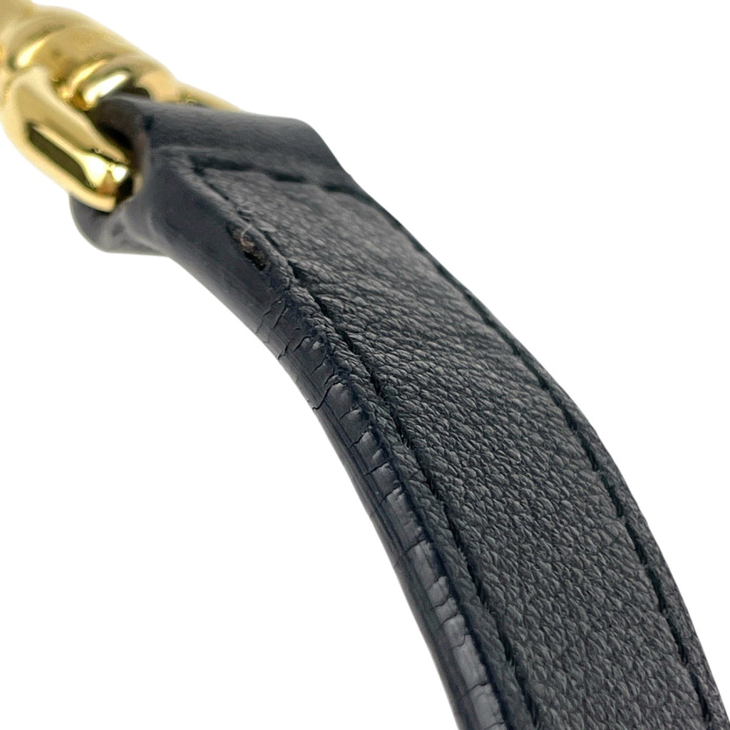 ロエベ アマソナ 28 2WAY ショルダーバッグ ハンドバッグ レザー ブラック レディース 【中古】brbag