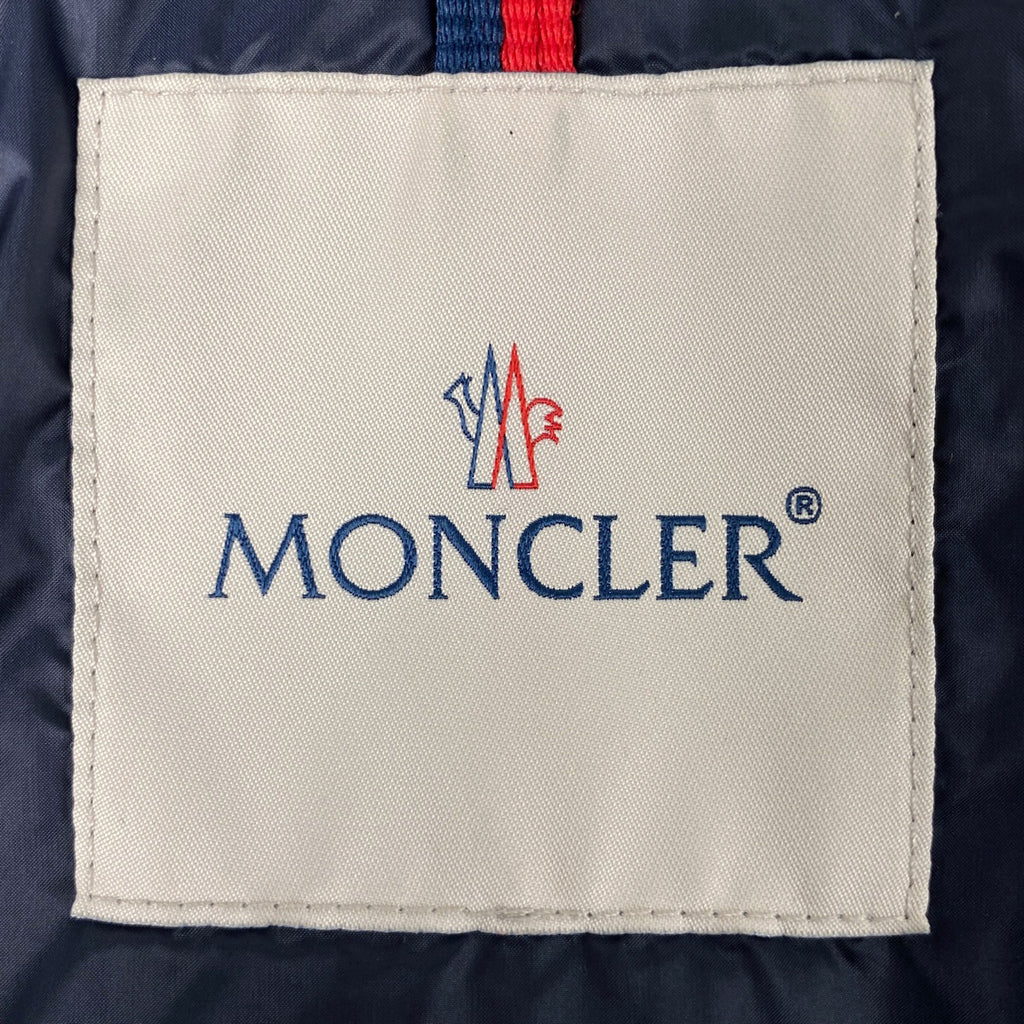 モンクレール モントルイユ ダウンベスト MONTREUIL GILET ジレ フード付き アウター ダウンベスト ネイビー メンズ 【中古】brapp