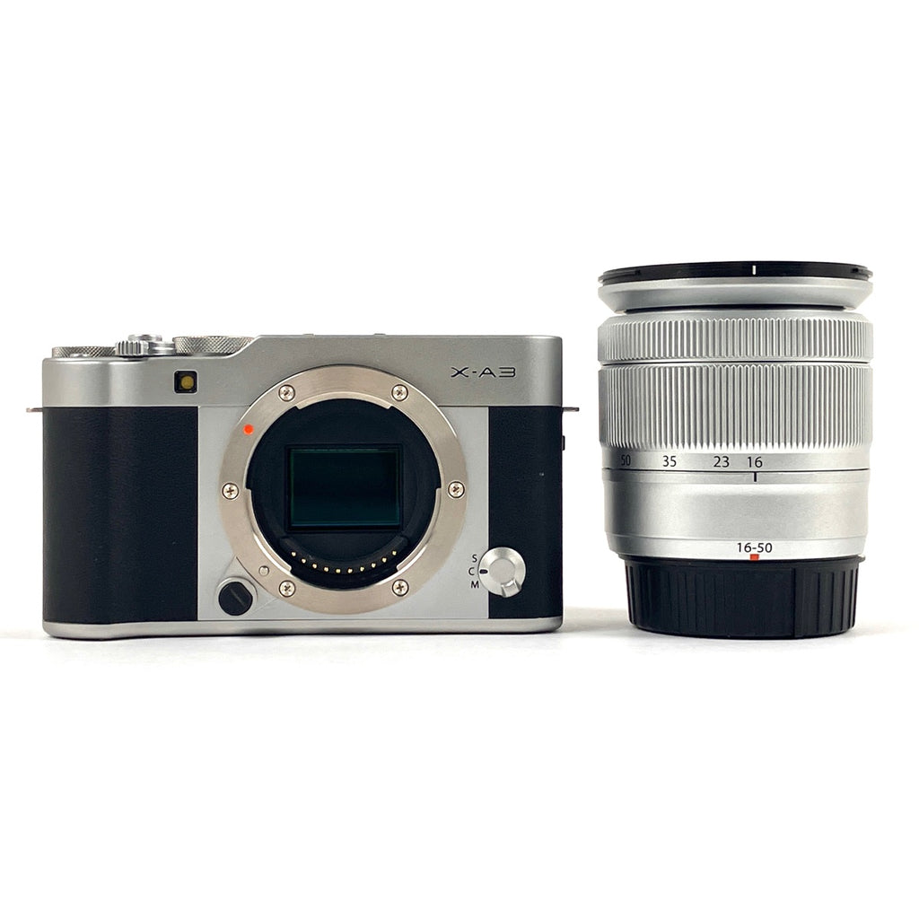 富士フイルム FUJIFILM X-A3 レンズキット シルバー デジタル ミラーレス 一眼カメラ 【中古】