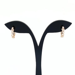 リメイク メレダイヤ デザインピアス PG ピンクゴールド ピアス K18 PG ダイヤモンド レディースnbjwl