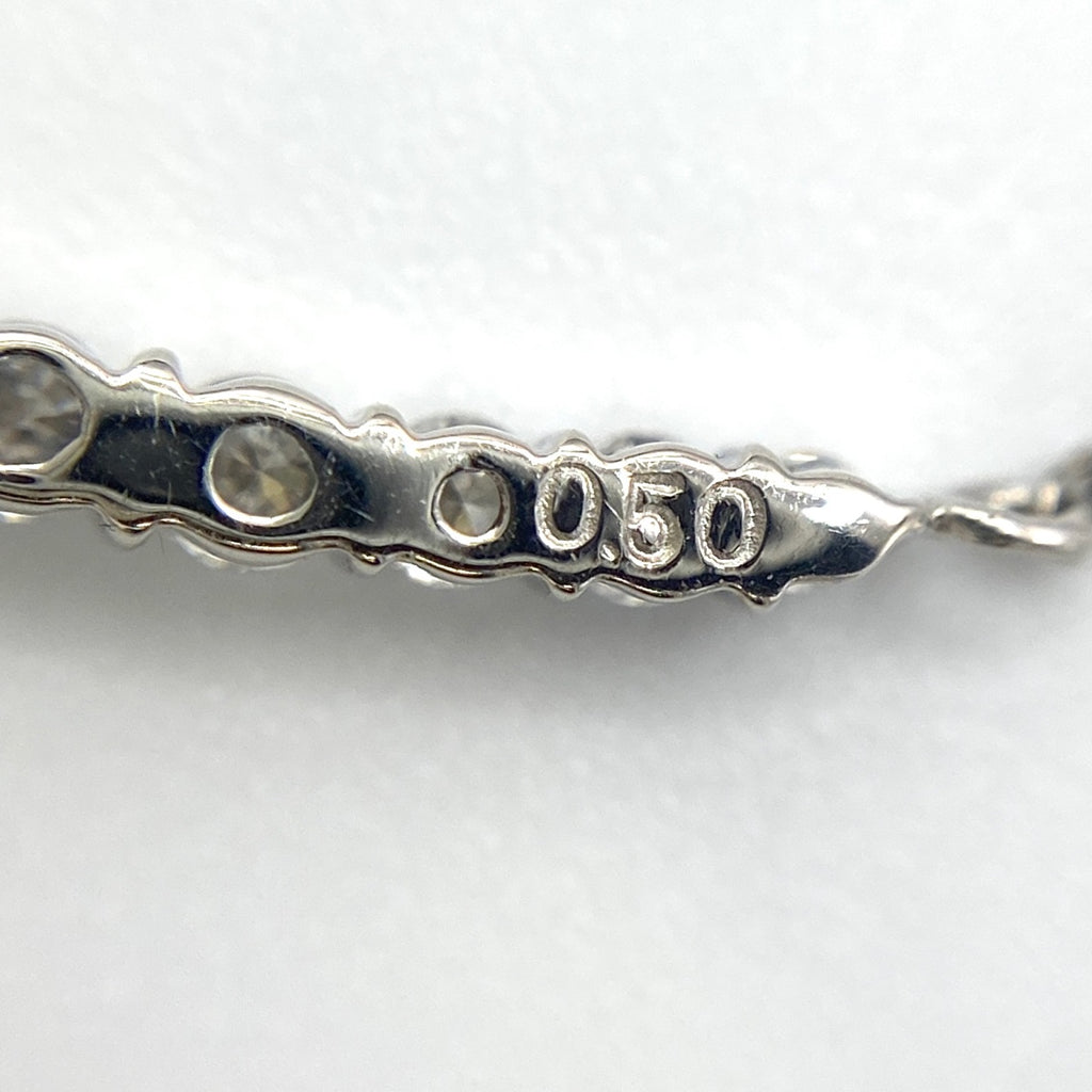 セレクトジュエリー メレダイヤ デザインネックレス プラチナ ペンダント ネックレス Pt900 Pt850 ダイヤモンド レディース 
 ラッピング可