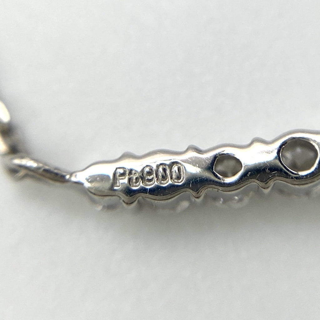 セレクトジュエリー メレダイヤ デザインネックレス プラチナ ペンダント ネックレス Pt900 Pt850 ダイヤモンド レディース 
 ラッピング可