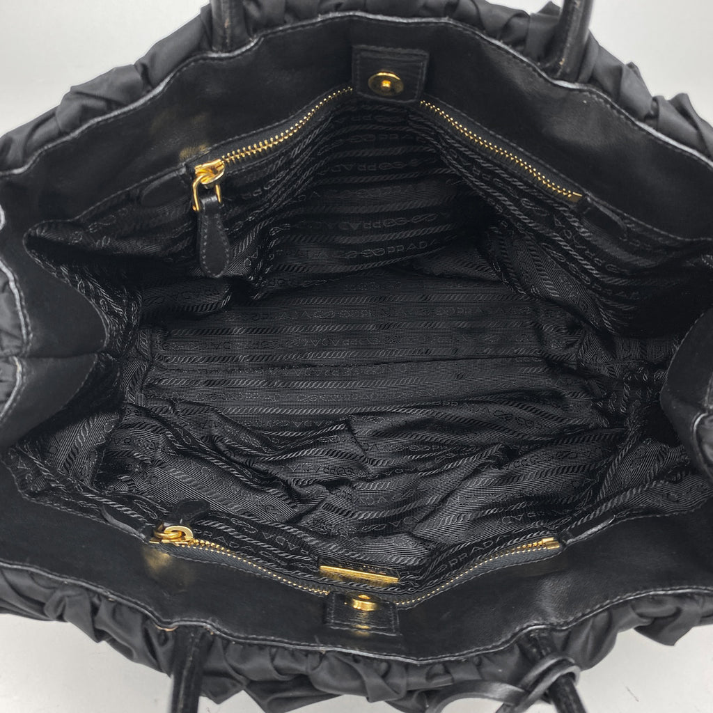 プラダ トートバッグ テスートナイロン ネロ(ブラック) BN1701 レディース 中古