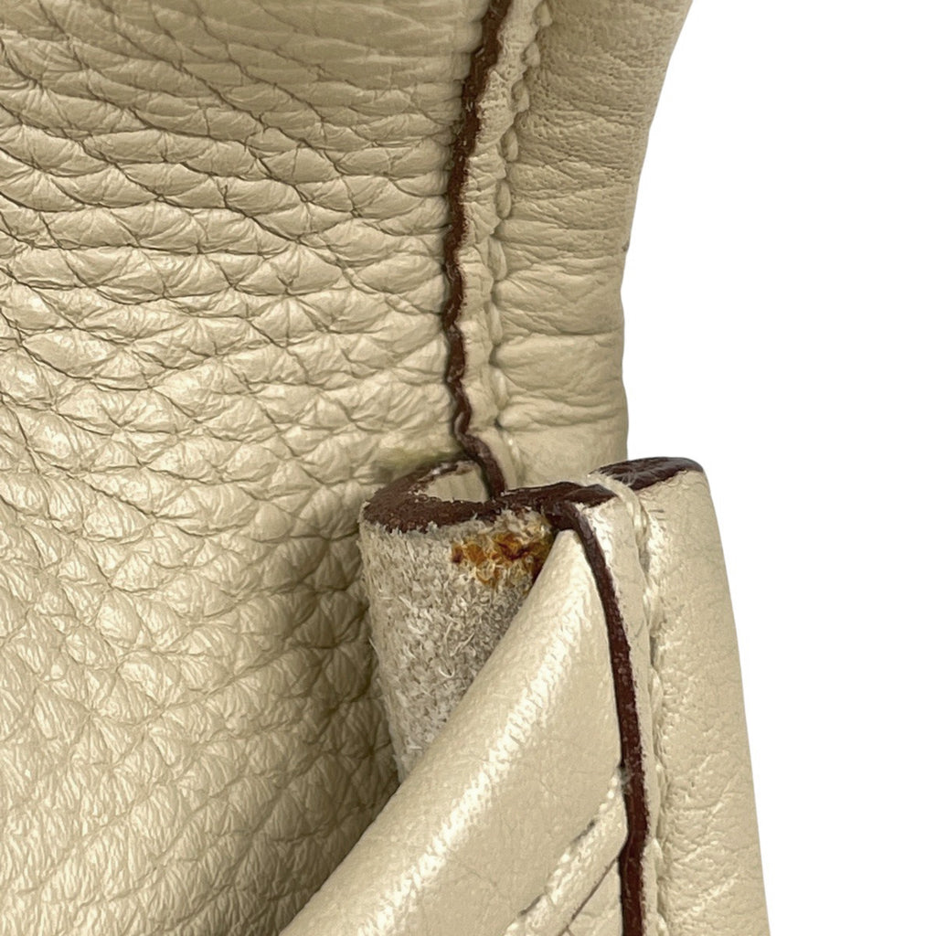 【在庫一掃】 エルメス エヴリン 2 PM パンチング Hロゴ ショルダーバッグ トリヨンクレマンス パーシュマン(アイボリー) □K レディース 【中古】 brbag