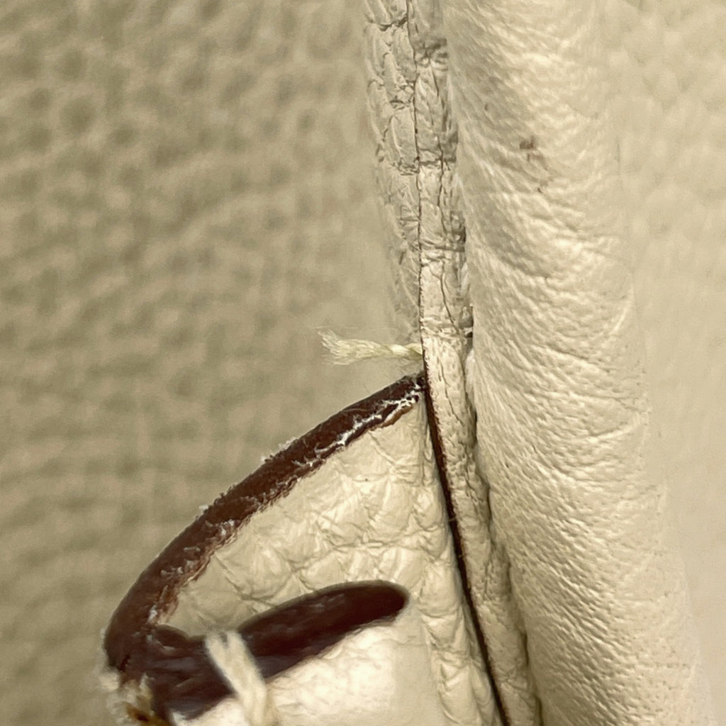 【在庫一掃】 エルメス エヴリン 2 PM パンチング Hロゴ ショルダーバッグ トリヨンクレマンス パーシュマン(アイボリー) □K レディース 【中古】 brbag