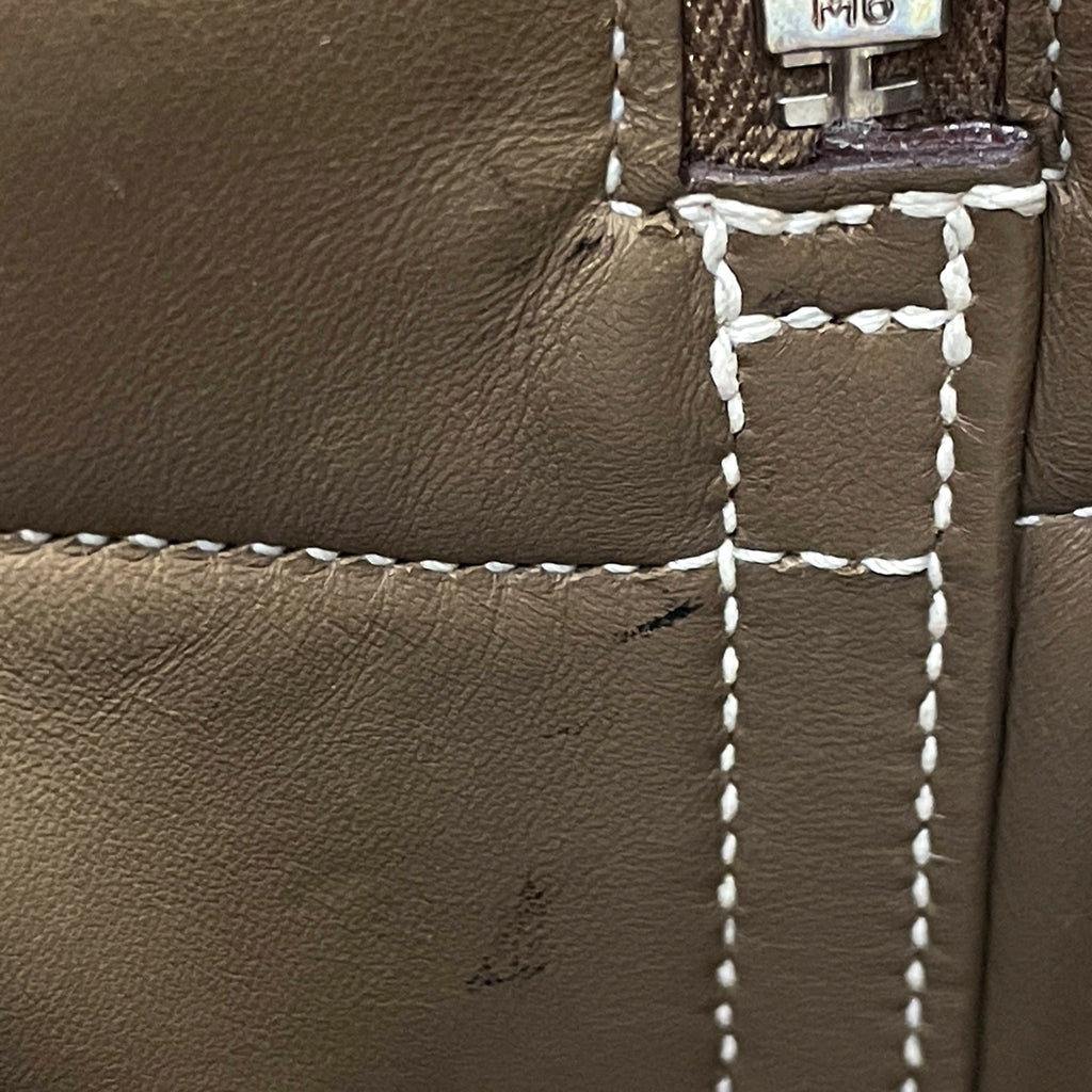 エルメス ボリード 31 ハンドバッグ ヴォーエプソン エトゥープ □P レディース 【中古】 brbag