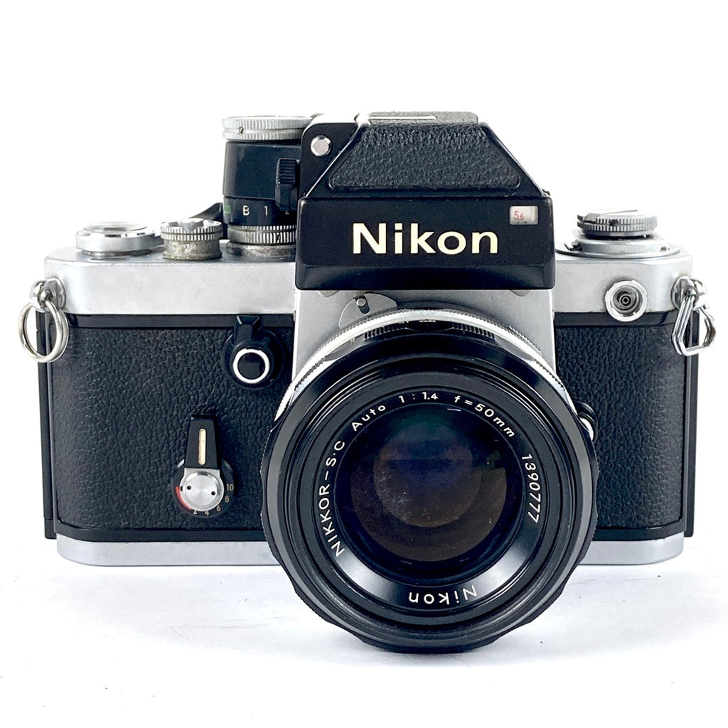 ニコン Nikon F2 フォトミック + NIKKOR-S.C Auto 50mm F1.4 フィルム マニュアルフォーカス 一眼レフカメラ 【中古】