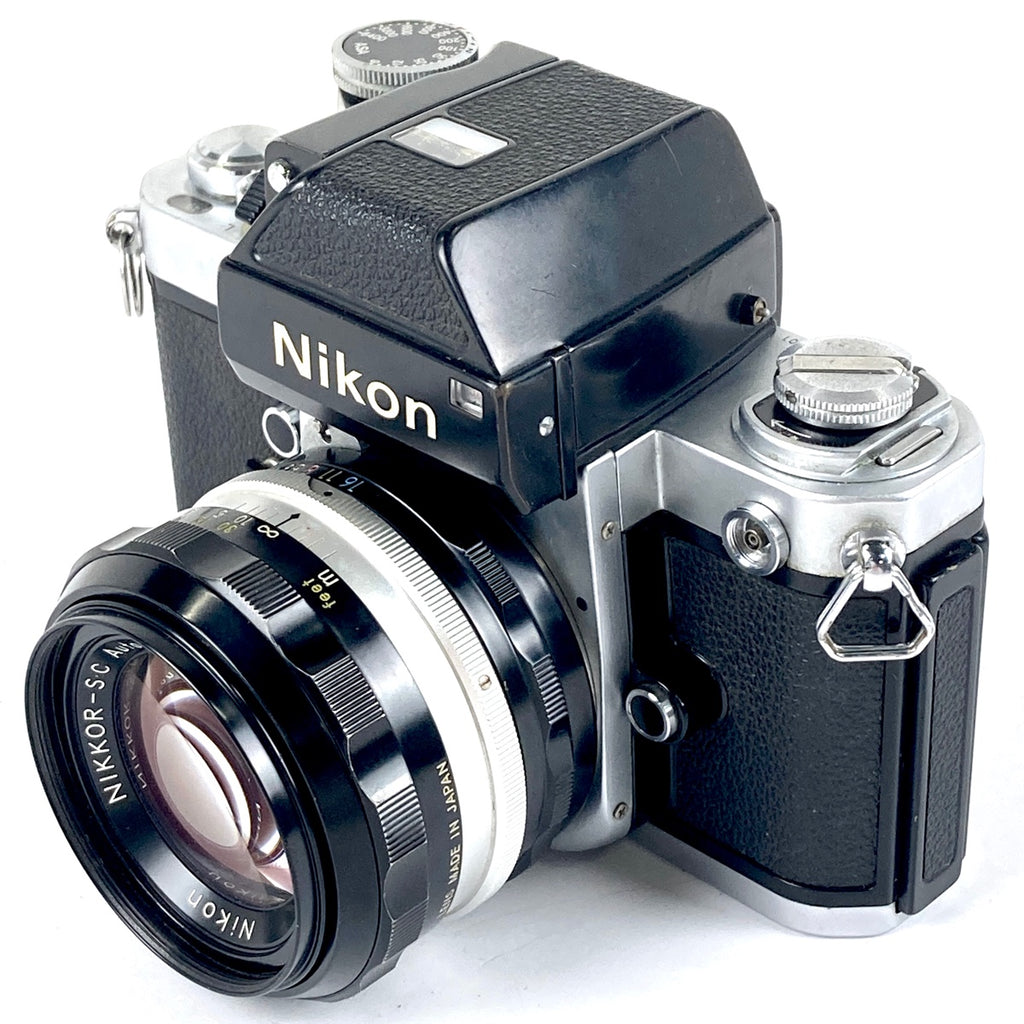 ニコン Nikon F2 フォトミック + NIKKOR-S.C Auto 50mm F1.4 フィルム マニュアルフォーカス 一眼レフカメラ 【中古】