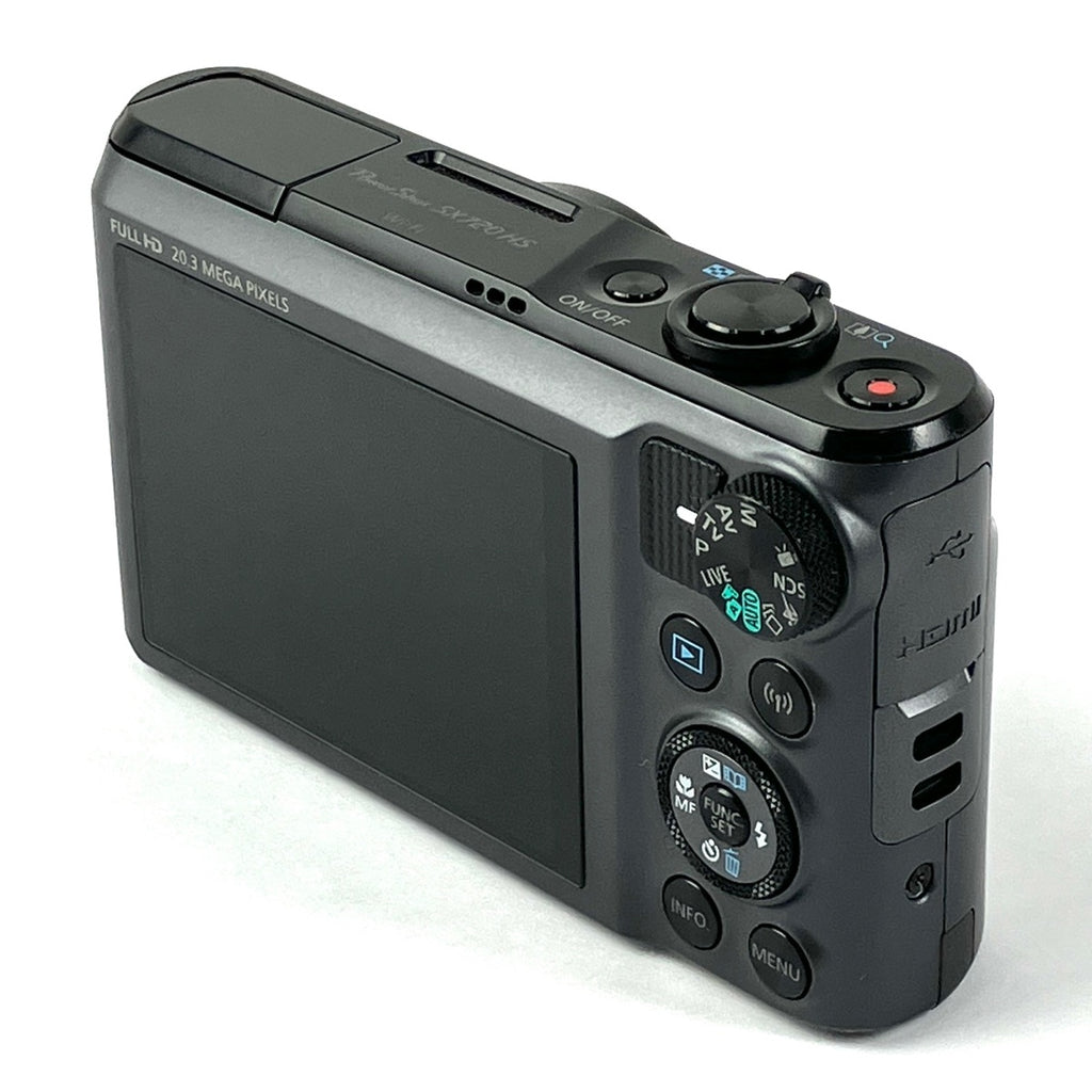 キヤノン Canon PowerShot SX720 HS ブラック コンパクトデジタルカメラ 【中古】