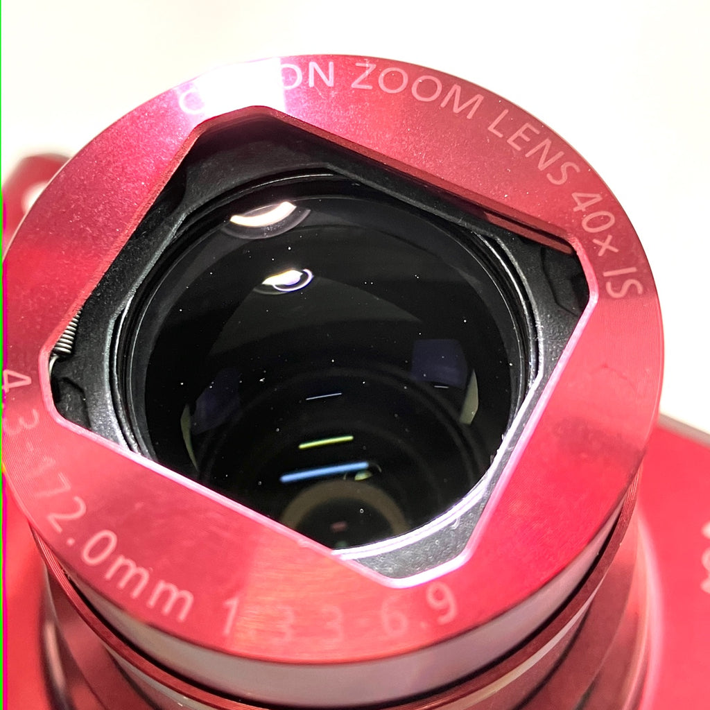 キヤノン Canon PowerShot SX720 HS レッド コンパクトデジタルカメラ 【中古】