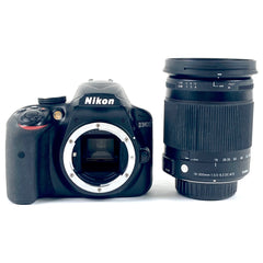 ニコン Nikon D3400 ブラック + Contemporary 18-300mm F3.5-6.3 DC MACRO OS HSM (ニコンF用) デジタル 一眼レフカメラ 【中古】