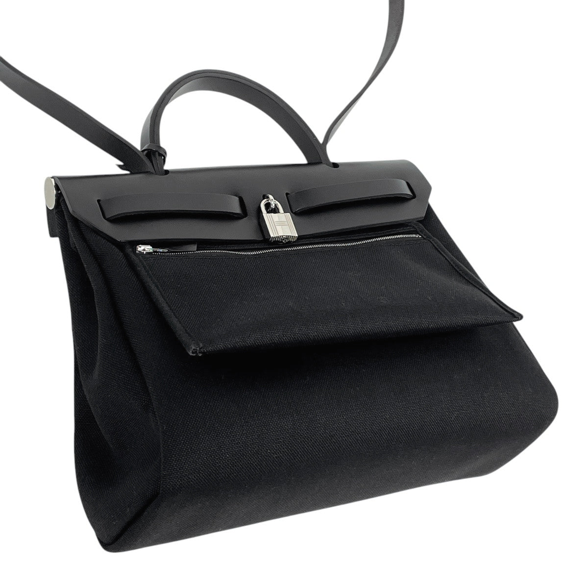 HERMES エールバッグ ボーダーショルダーバッグ 2way HERMES エールバッグ ボーダーショルダーバッグ 2way HERMES