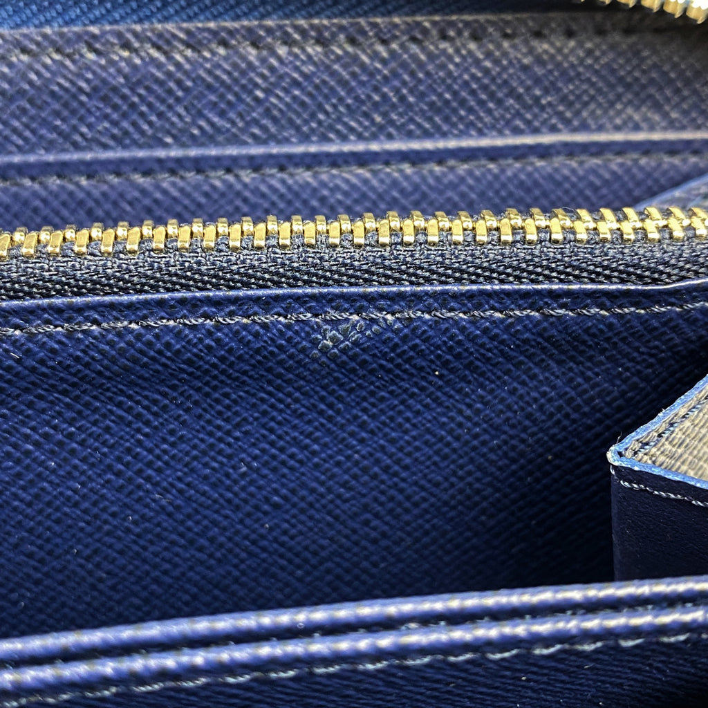 ルイ・ヴィトン ジッピーウォレット LV エスカル ラウンドファスナー 長財布 モノグラム ブルー M68841 レディース 【中古】brbag
