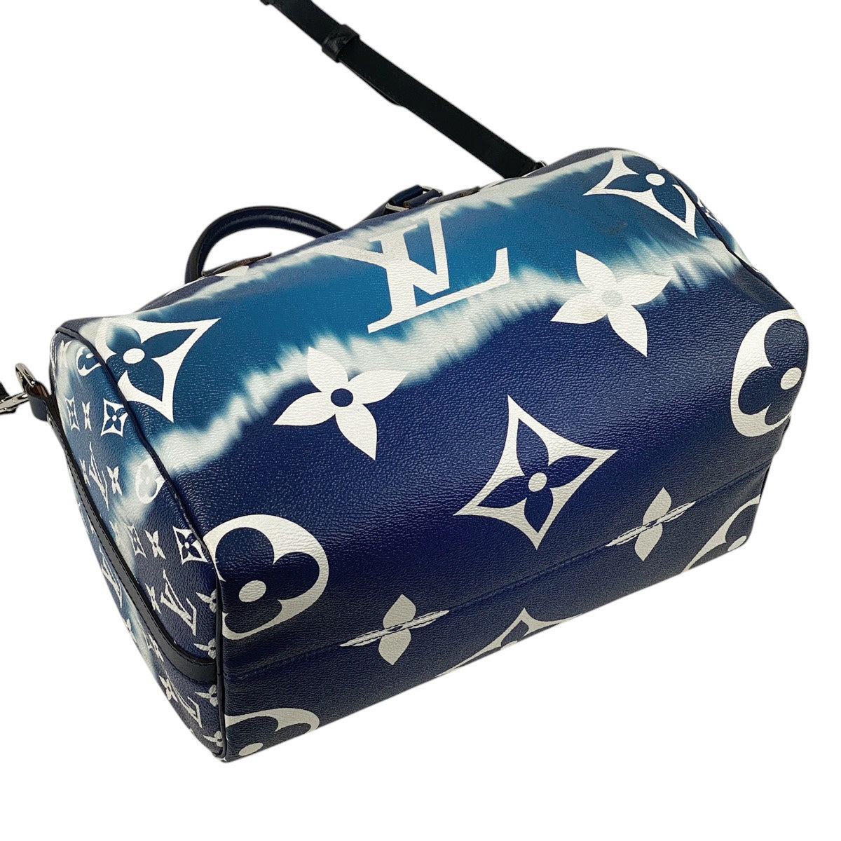 ルイヴィトン エピ ブルー スピーディー 35 ボストンバッグ ルイ