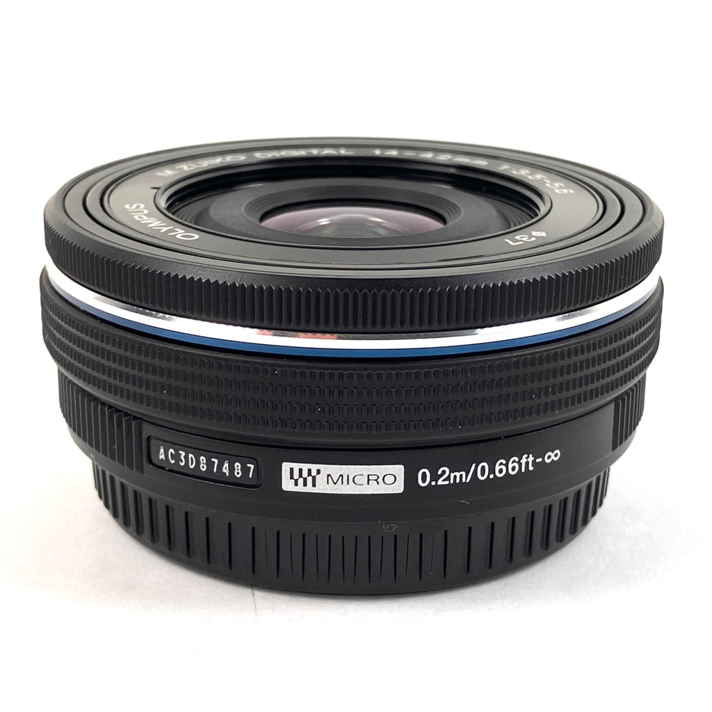 オリンパス OLYMPUS PEN E-P7 14-42mm EZレンズキット シルバー デジタル ミラーレス 一眼カメラ 【中古】