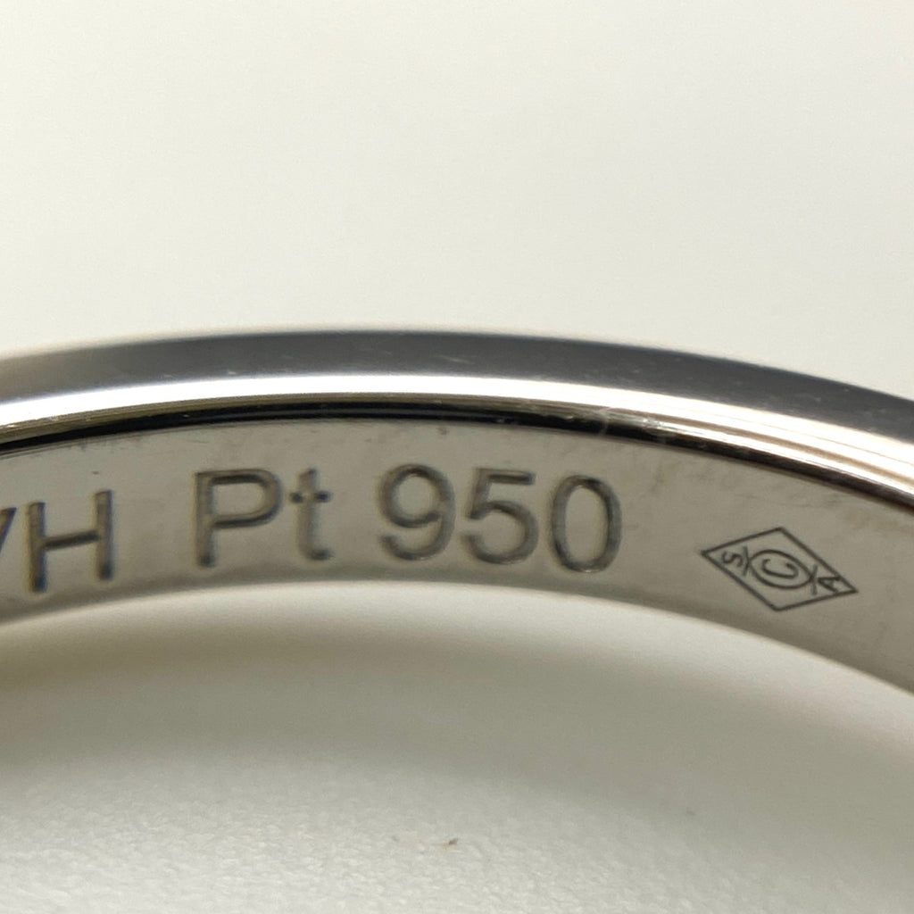 カルティエ バレリーナ リング プラチナ 指輪 リング 8号 Pt950 ダイヤモンド レディース 【中古】brjwl