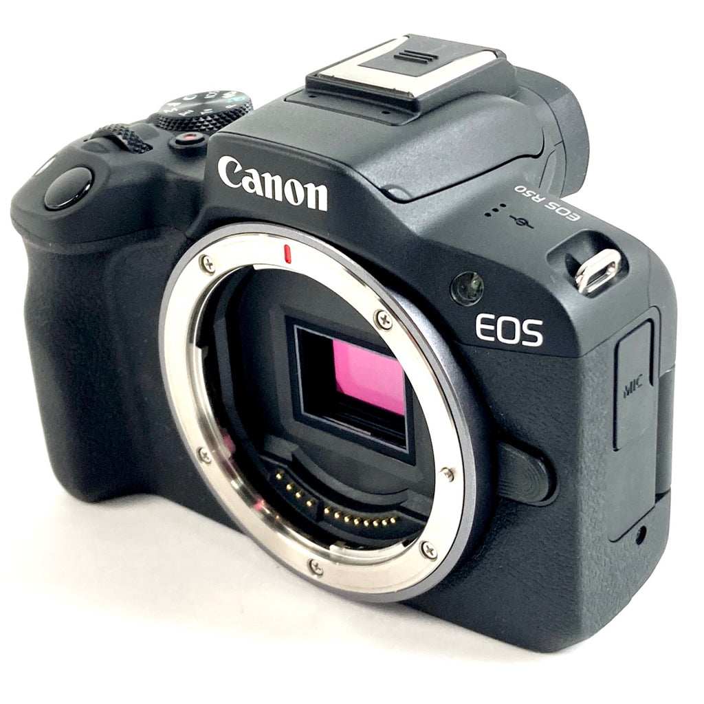 キヤノン Canon EOS R50 ダブルズームキット ブラック デジタル ミラーレス 一眼カメラ 【中古】