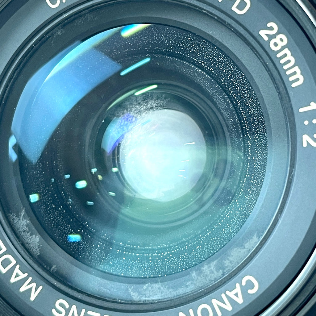 キヤノン Canon NEW FD 28mm F2 一眼カメラ用レンズ（マニュアルフォーカス） 【中古】cambb
