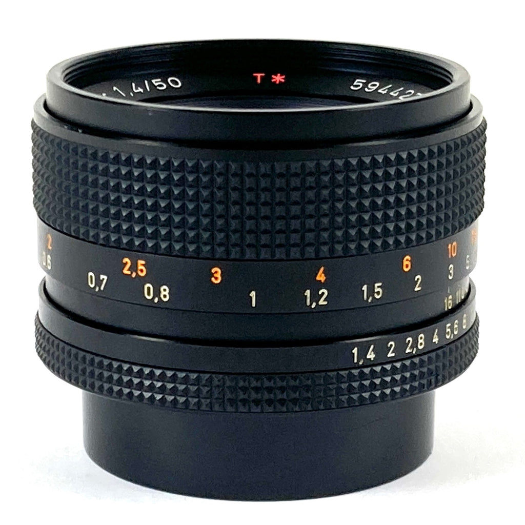コンタックス CONTAX Planar T* 50mm F1.4 AE プラナー 一眼カメラ用レンズ（マニュアルフォーカス） 【中古】cambb