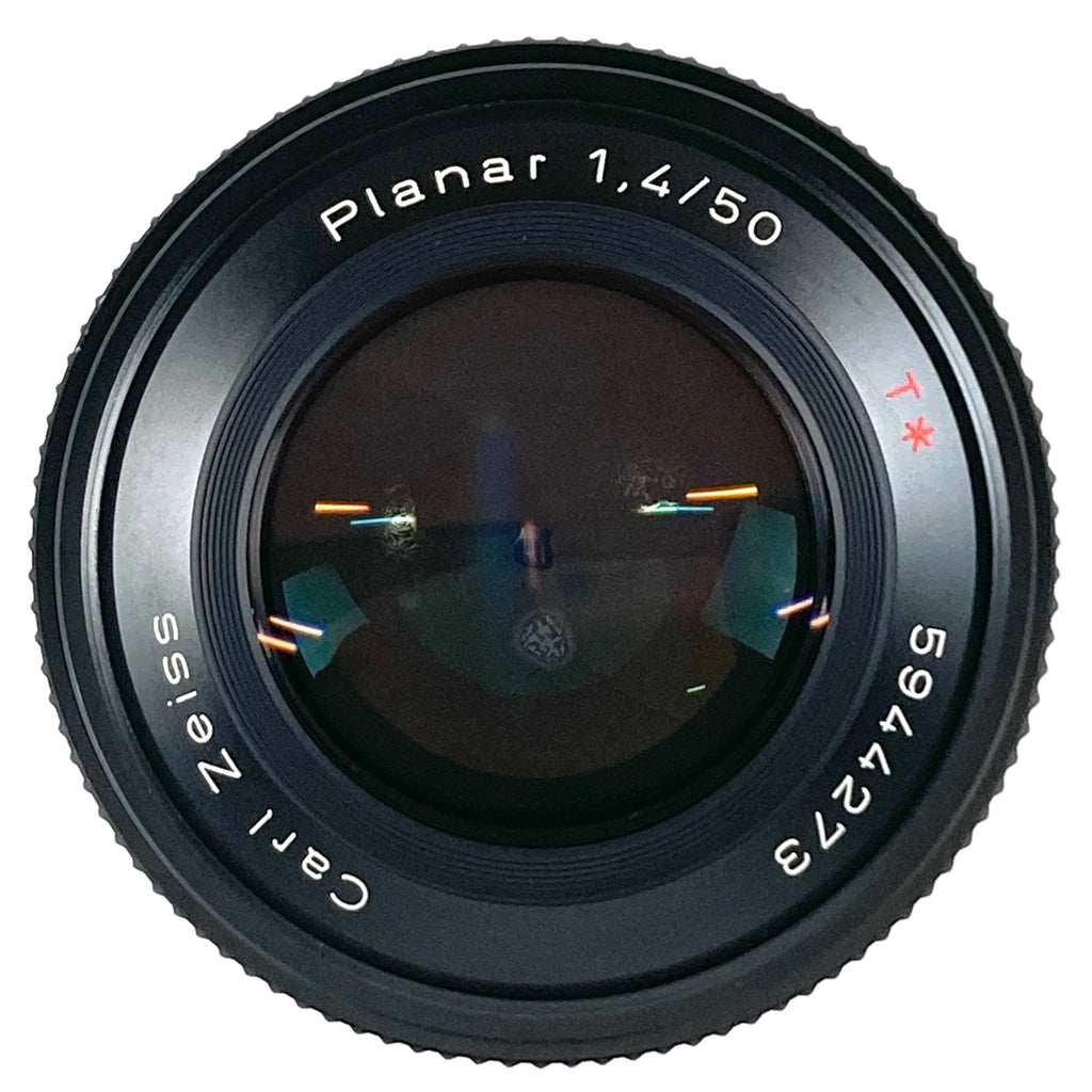 コンタックス CONTAX Planar T* 50mm F1.4 AE プラナー 一眼カメラ用レンズ（マニュアルフォーカス） 【中古】cambb