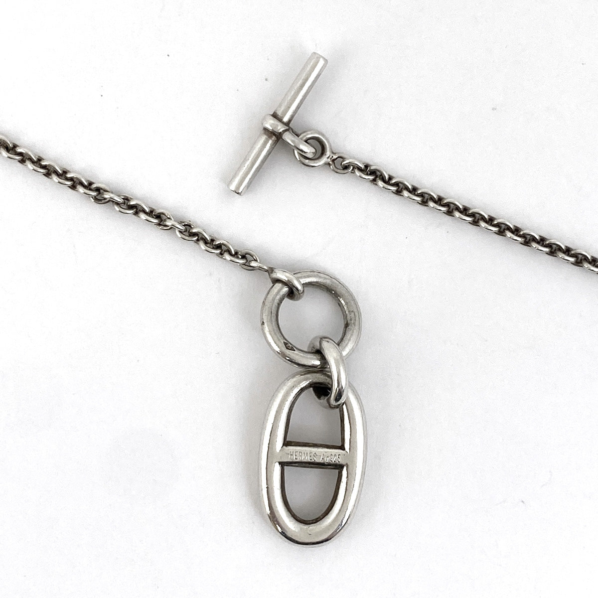 HERMES エルメス ミニ シェーヌダンクル セリエ ネックレス 50cm □HERMES□ セリエ ミニ シェーヌダンクル ネックレス 50cm TTPM
