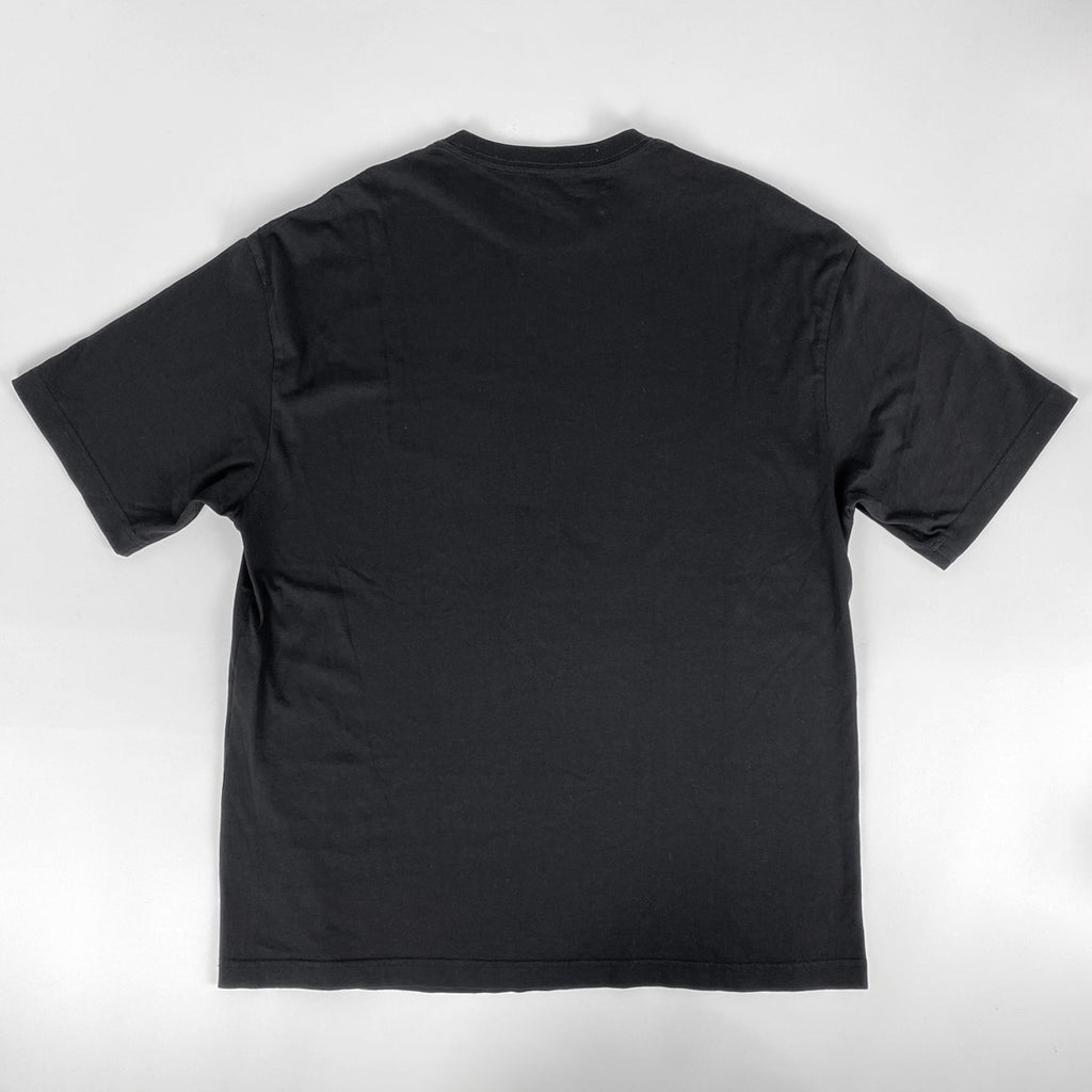 メンズ Tシャツ バレンシアガ 半袖 クルーネック コットン ブラック 中古 brapp