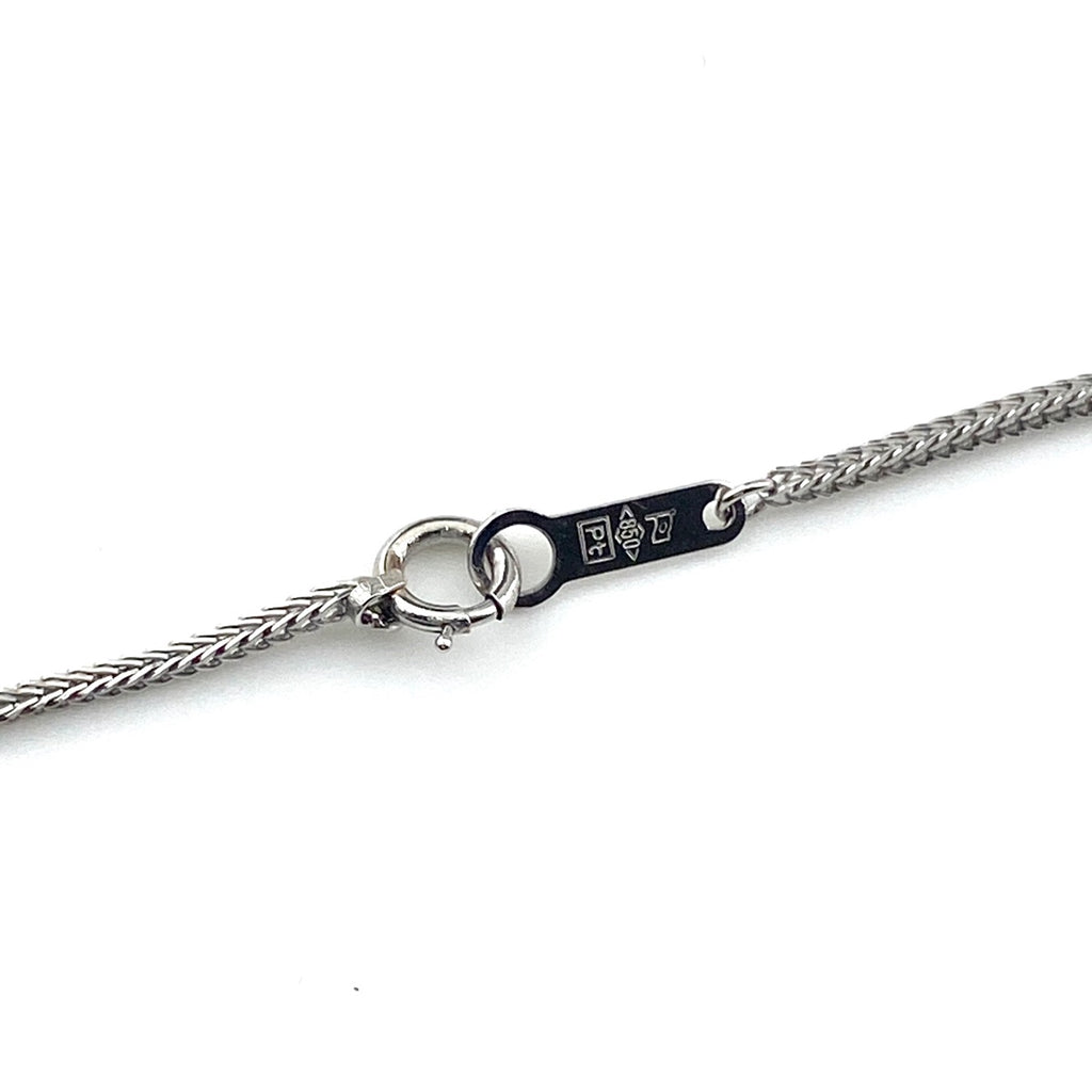 メレダイヤ デザインネックレス プラチナ ペンダント ネックレス Pt900 Pt850 ダイヤモンド レディース 【中古】nbjwl