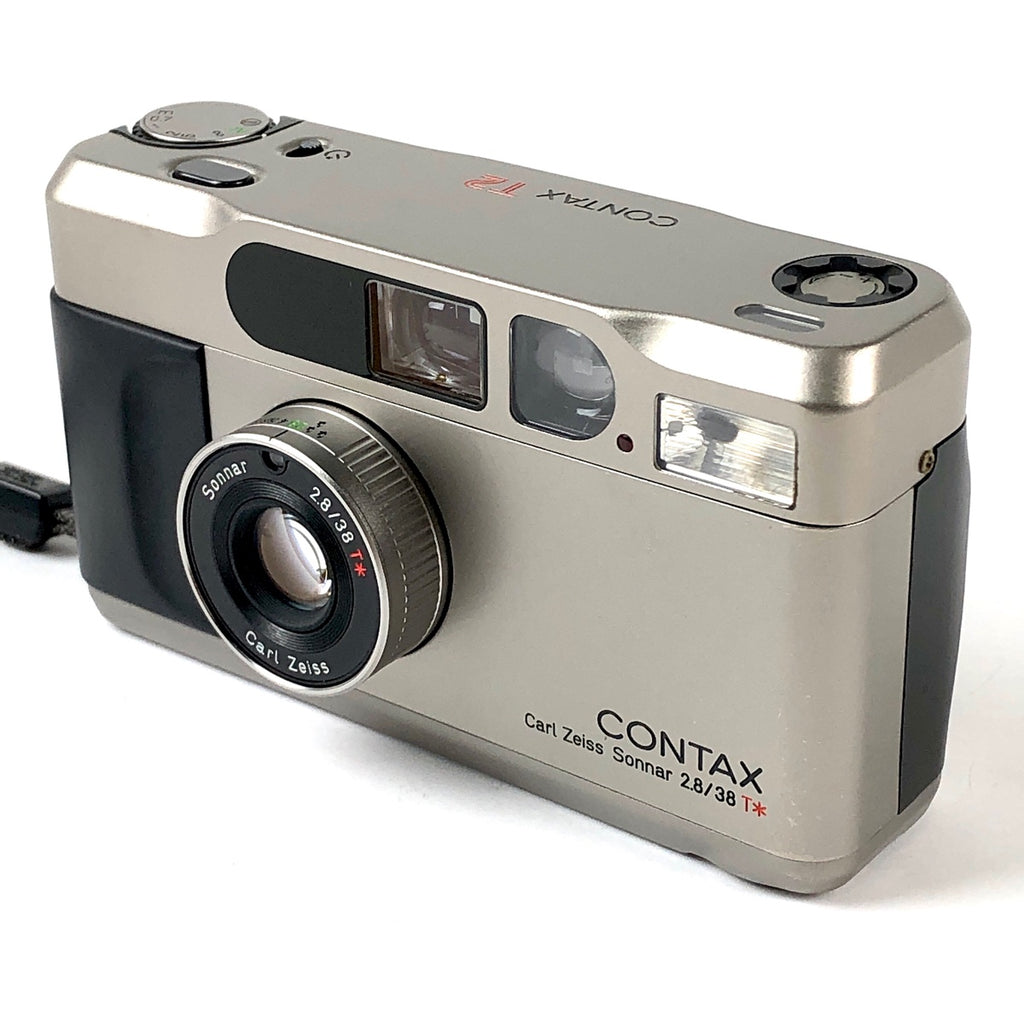 コンタックス CONTAX T2 チタンシルバー フィルム コンパクトカメラ 【中古】