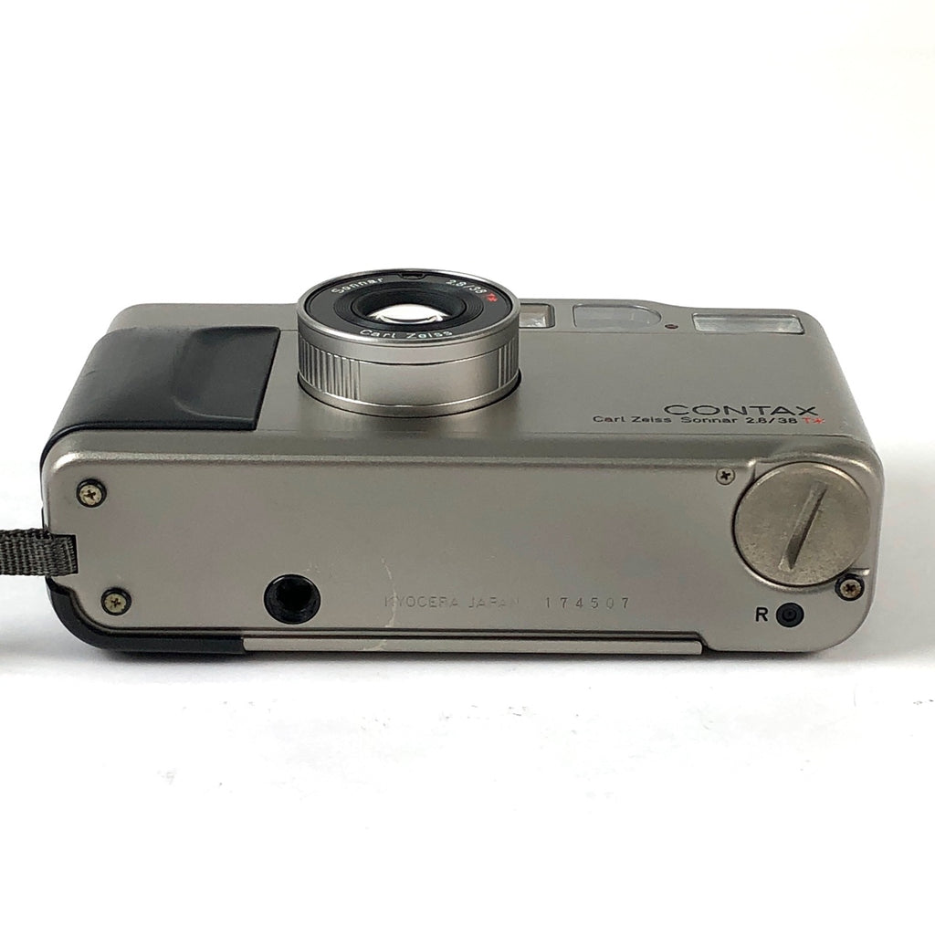 コンタックス CONTAX T2 チタンシルバー フィルム コンパクトカメラ 【中古】