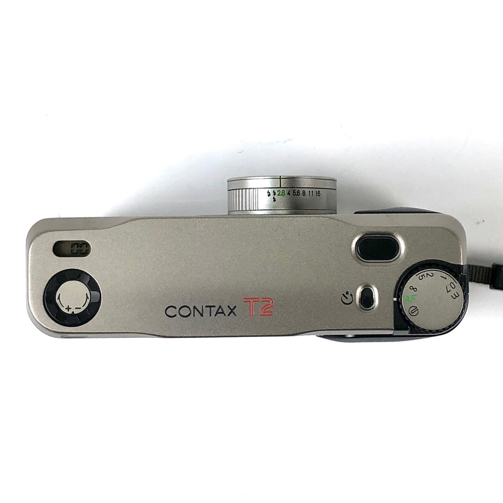 コンタックス CONTAX T2 チタンシルバー フィルム コンパクトカメラ 【中古】