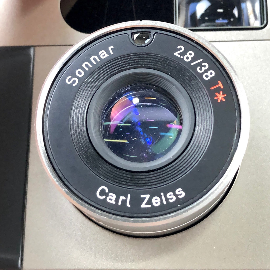 コンタックス CONTAX T2 チタンシルバー フィルム コンパクトカメラ 【中古】