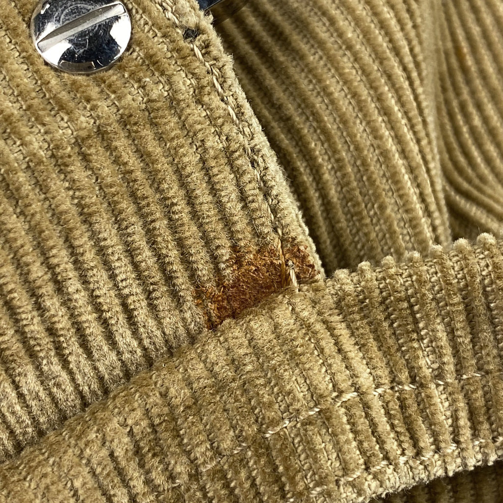 【最終値引き】 フェンディ ズッカ柄 ショルダーバッグ ハンドバッグ ワンショルダー マンマバゲット コーデュロイ ブラウン 26325 レディース 【中古】 brbag