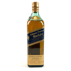 ジョニーウォーカー JOHNNIE WALKER ブルーラベル 750ml スコッチウイスキー ブレンデッド 【古酒】