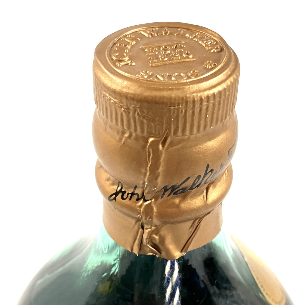 ジョニーウォーカー JOHNNIE WALKER ブルーラベル 750ml スコッチウイスキー ブレンデッド 【古酒】