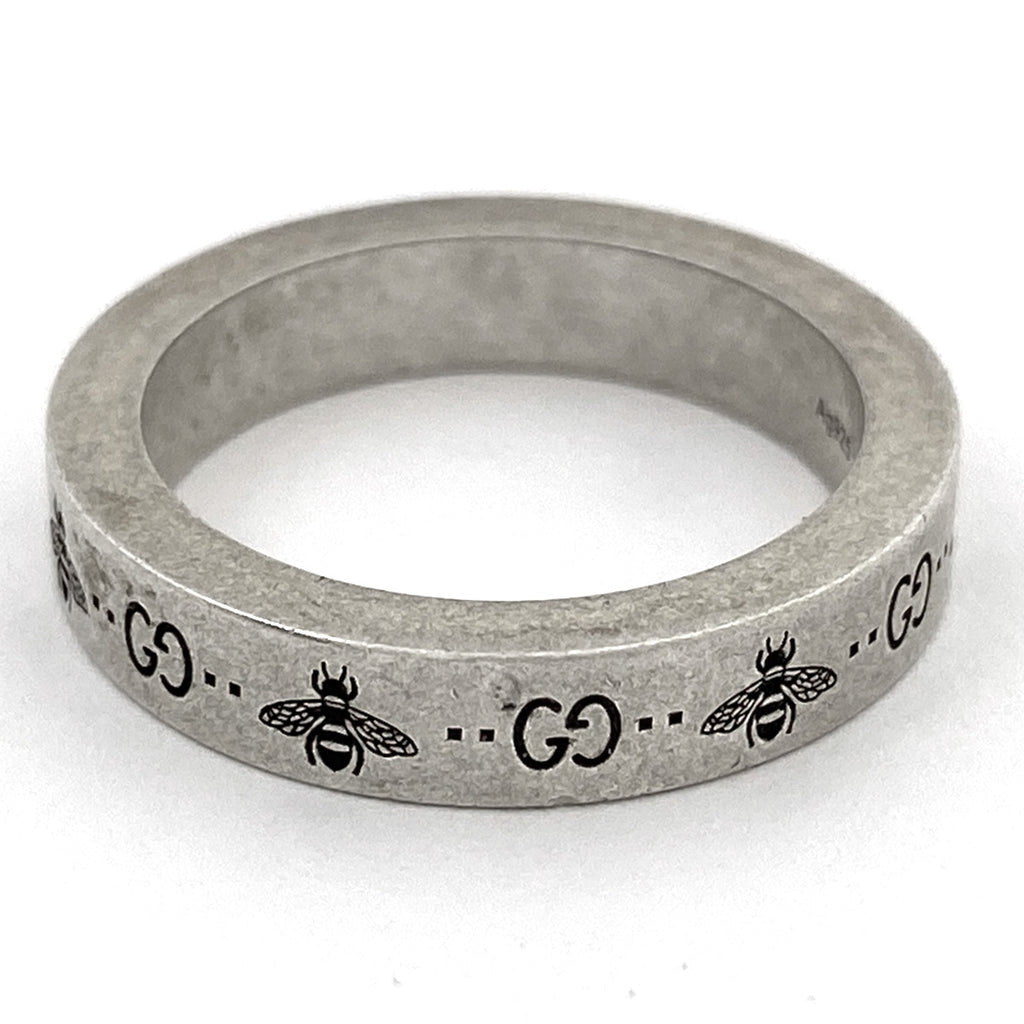 グッチ GG＆ビー リング 蜂 BEE リング 11.5 シルバー925 シルバー レディース 【中古】bracc