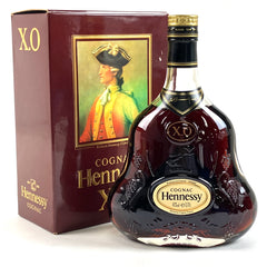 ヘネシー Hennessy XO 金キャップ クリアボトル 700ml ブランデー コニャック 【古酒】