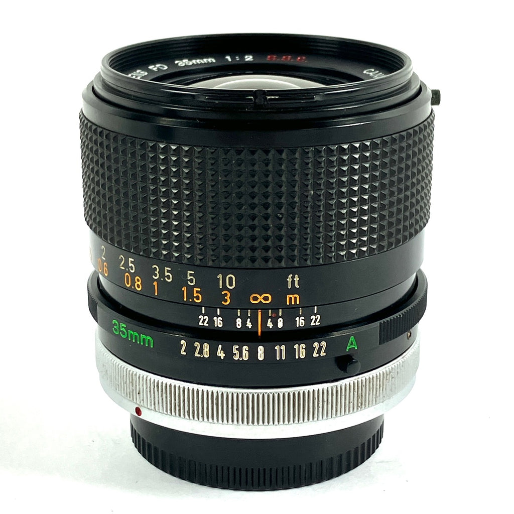 キヤノン Canon FD 35mm F2 S.S.C. 後期（緑A付） 一眼カメラ用レンズ（マニュアルフォーカス） 【中古】cambb