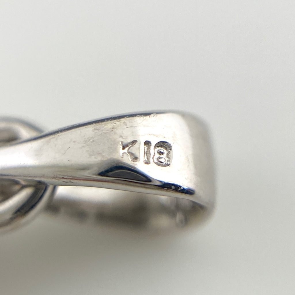 メレダイヤ ペンダントトップ ペンダントトップ K18 ダイヤモンド レディース 【中古】nbjwl